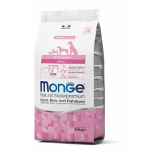 Сухий корм MONGE DOG All breeds Adult свинина, рис і картопля, 2.5 кг
