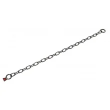 Нашийник Sprenger Long Link для собак, з середньою ланкою, чорна сталь, 3 мм, 55 см