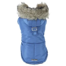 Куртка утеплена Croci Blue Parka для собак, зима, синій, XXXL, 45 см