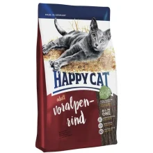 Сухий корм Happy Cat Supreme Adult Voralpen-Rind для дорослих котів, з яловичиною, 1.4 кг