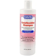 Шампунь Davis KetoHexidine Shampoo для собак і котів із захворюваннями шкіри, 50 мл