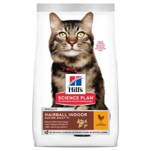 Сухий корм Hill's Science  Plan Mature Adult 7+ Hairball & Indoor для котів від 7 років, з куркою, 1.5 кг