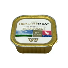 Консерва Healthy Meat монопротеінова, паштет з олениною та картоплею, для цуценят, 150 г