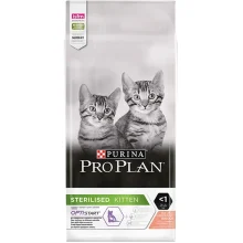 Сухий корм Purina Pro Plan Sterilised Kitten для стерилізованих кошенят, з лососем, 10 кг