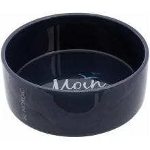 Миска Trixie Be Nordic для собак і кішок, кераміка, темно-синя, 0,8 л / 16 см