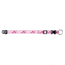 Нашийник Trixie Modern Art Rose Heart XXS-XS для чобак, 15-25 см х 10 мм, рожевий