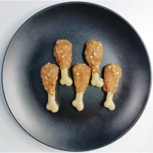 Ласощі AlfPet AS38 для собак, шашлик з курки качки та печінки, 500 г