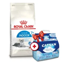 Сухий корм Royal Canin Indoor 27 для кішок постійно живуть у приміщенні, 4 кг + наповнювач Catsan 5 л у подарунок