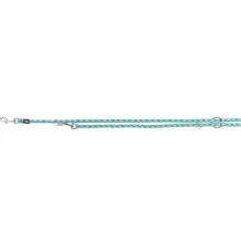 Повідець-перестібка Trixie Cavo Reflect Adjustable Lead для собак, світловідбиваючий, розмір S-M, 2 м/12 мм, океан
