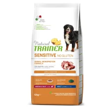 Корм Natural Trainer Dog Sensitive для дорослих собак середніх і великих порід, з качкою, 12 кг
