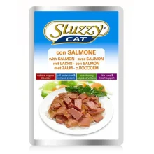 Вологий корм Stuzzy Cat Salmon з лососем в соусі для котів, пауч, 100 г