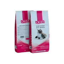 Сухий корм Criss для котів, яловичина, 10 кг