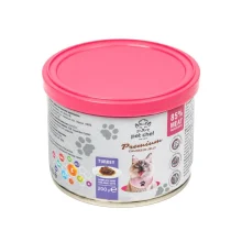 Консерви Pet Chef Turkey для дорослих котів, шматочки в желе, з індичкою, 200 г