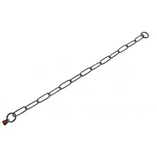 Нашийник-ланцюг Sprenger Long Link для собак, з широким ланкою, чорна сталь, 3 мм, 50 см