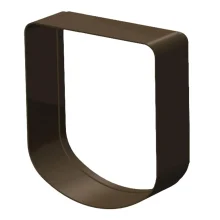 Ferplast Swing 3/5 Extension Brown модульний розширювальний тунель для дверей, коричневий, 16,3x5x18,4 см