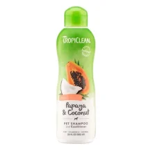 Шампунь-кондиціонер Tropiclean Papaya and Coconut 2 в 1; 592 мл.