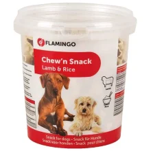 Ласощі Flamingo Bones Lamb & Rice кісточка, для собак, ягня, 500 г