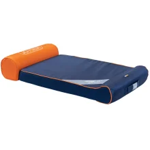 Лежак Joyser Chill Sofa для собак, ортопедичний, синьо-помаранчевий, 93×50×8 см