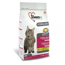 Сухий корм 1st Choice Sterilized Chicken для кастрованих котів і стерилізованих котів, з куркою, 2.4 кг