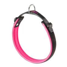 Нашийник на м'якій підкладці Ferplast Ergofluo C25 / 51 Pink для собак, A: 43 ÷ 51 см, B: 25 мм