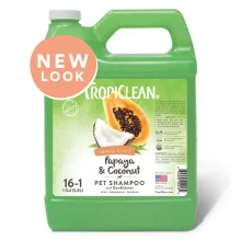 Шампунь TropiClean Luxury 2in1 Papaya & Coconut "Папайя плюс 2 в 1" для собак і котів, 3,8 л