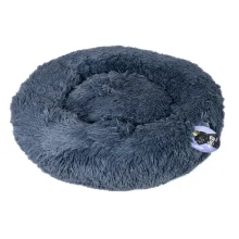Лежак-гніздо Animall Wendy для собак і котів, розмір L, 63×63×15 см, графіт