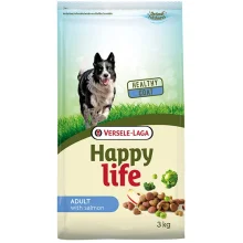 Сухий корм Happy Life Adult with Salmon для собак всіх порід, з лососем, 3 кг