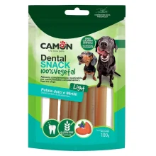 Ласощі Dental Snak, Каннолі з солодкої картоплі, начинені чорницею, 100 г, 10.5 см
