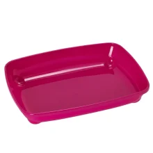 Туалет Moderna Arist-O-Tray для кошенят, пурпурний, 27,9 х 35 х 6,2 см
