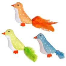 Іграшка Flamingo Bird Feather пташка, для кішок