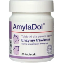 Харчова добавка Dolfos AmylaDol для котів і собак, 30 табл.