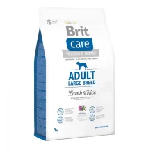 Сухий корм Brit Care Adult Large Breed Lamb & Rice, для собак вагою від 25 кг, 3 кг