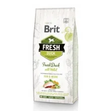 Сухий корм Brit Fresh Duck / Millet Active Run & Work, для собак, 12 кг