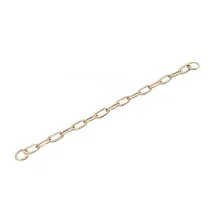 Нашийник з куроганной стали Sprenger Long Link з широким ланкою для собак, 4 мм, 58 см