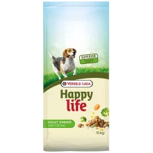 Сухий корм Happy Life Adult Dinner with Chicken для собак всіх порід, з куркою і овочами, 15 кг