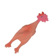 Іграшка Flamingo Chicken Small для собак, курка з латексу, 6х6х24 см
