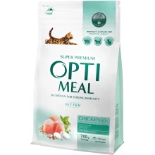 Сухий корм Optimeal для кошенят, з куркою, 700 г