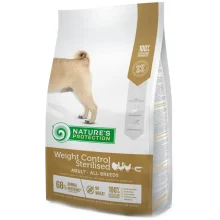 Сухий корм Nature's Protection Weight Control Sterilised Adult all breeds, для стерилізованих собак, 4 кг