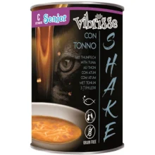 Вологий корм Croci Vibrisse Shake Senior для котів, тунець + Vit-C 3, 135 г