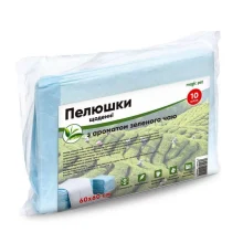 Щоденні пелюшки Magic Pet для собак, з ароматом зеленого чаю, 60×60 см, 10 шт