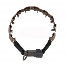 Строгий ошийник Sprenger Neck-Tech Fun Sport для собак, з замком ClicLock, куроганная сталь маттовая, 48 см