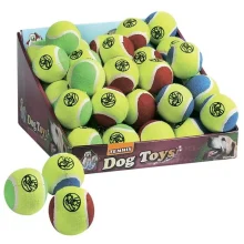 Іграшка Flamingo Tennisball для собак, м'яч теніс, гума, 6 см