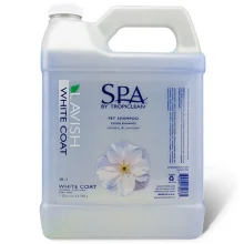 Шампунь TropiClean SPA White Coat "Для білої шерсті" для собак і котів, 3,8 л