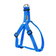 Нейлонова шлея Dog Extreme для собак, регулююча, 25 мм, 60-90 см, блакитна