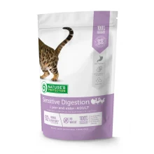 Сухий корм Natures Protection Sensitive Digestion для котів з чутливим травленням, 400 г