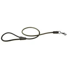 Повідець з еко-шкіри Ferplast Derby G10 / 110 Black для собак, 10 мм, 110 см