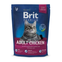 Сухий корм Brit Premium Cat Adult Chicken, для кішок, 0.3 кг