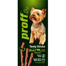 Жувальні ласощі Proff Dog для собак малих порід, стікси, з ягням, 3×5 г