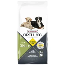 Сухий суперпреміум корм Versele-Laga Opti Life Adult Maxi для собак, великих порід, курка, 12.5 кг