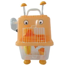 Клітка для хом'яка AnimAll Robotic, 20.7x19x36 см, помаранчева